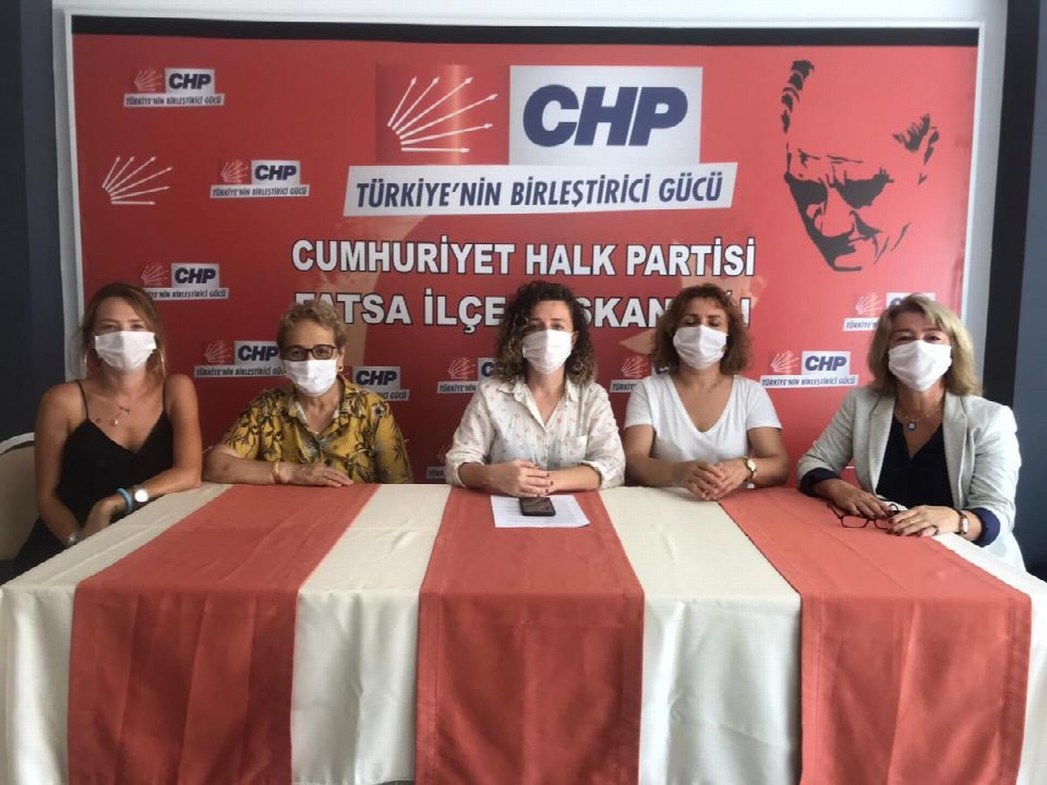 CHP Fatsa Kadın Kolları Başkanı Hale Cevahir “İSTANBUL SÖZLEŞMESİ KIRMIZI ÇİZGİMİZDİR!”