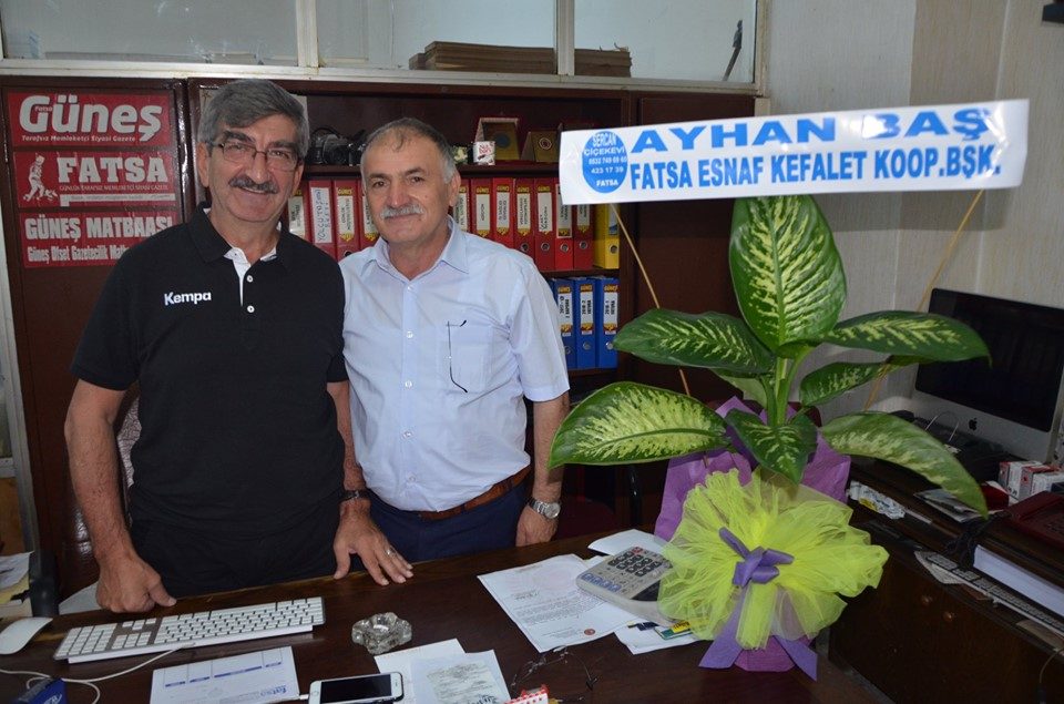 Başkan Ayhan Baş’dan gazetemize ziyaret