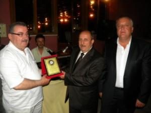 ABDULLAH ÇEVİK'E VEDA YEMEĞİ