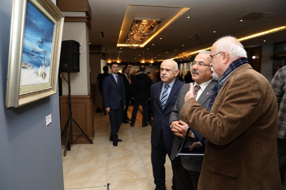 BÜYÜKŞEHİRDE SANATSEVERLER BULUŞTU
