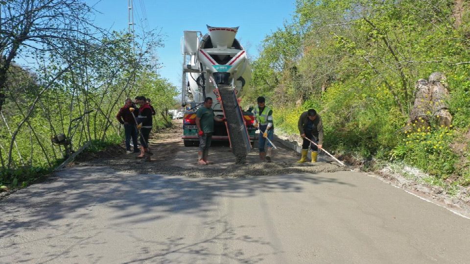 Fatsa İnönü mahallesi’ne konforlu yol