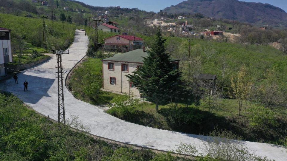 Kumru’da 3,5 km’lik yol konfor ile buluşuyor