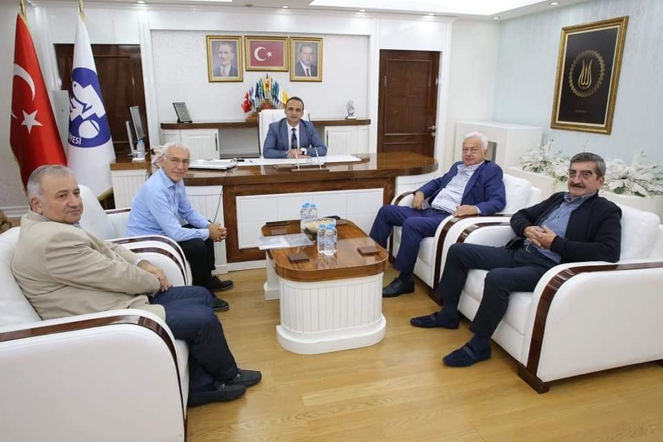 Başkan Kibar’ı ziyaret ettiler