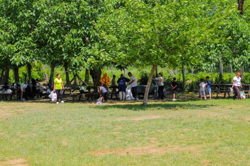 Taşlıca mesire alanı yaz sezonuna hazır