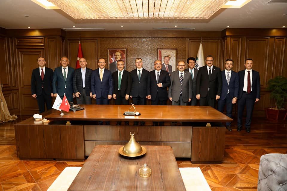 BÖLGE VALİLERİ BÜYÜKŞEHİRİ ZİYARET ETTİ