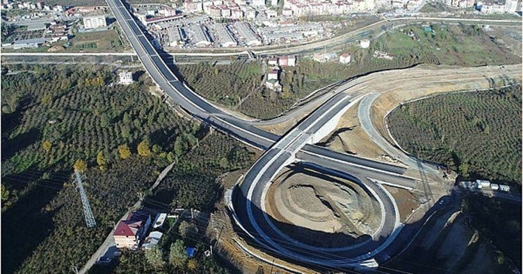 Ordu Çevre Yolu kendini gösterdi