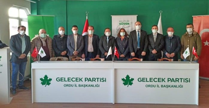 Gelecek Partisi İlçe Başkanları Ordu’da toplandı