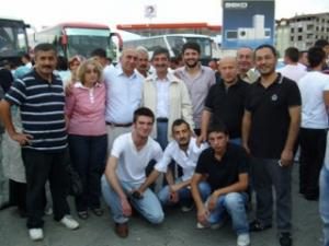 MEHMET SABRİ UĞURBAŞ'I ASKERE UĞURLADIK