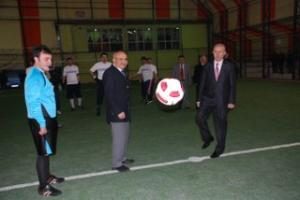 Eğitim Kurumları Halı Saha Futbol Turnuvası Başladı