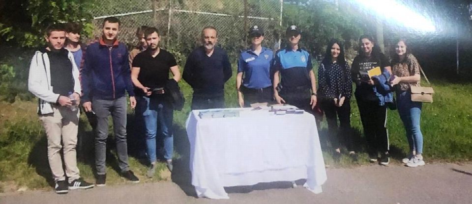 ‘El ele güvenli geleceğe’ isimli proje kapsamında 250 öğrenci bilgilendirildi