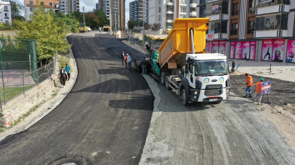Dolunay mahallesi modern görünüme kavuşuyor… Sokaklar etap etap asfaltlanıyor