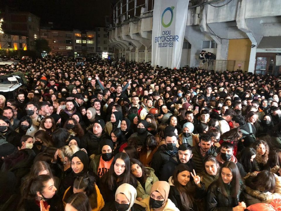 Ordu’da Pinhani rüzgârı esti