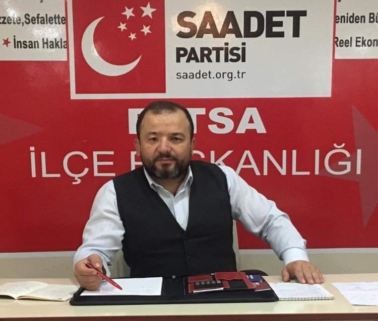 SAADET PARTİSİ İLÇE BAŞKANI FATSA'NIN MENFAATİ İÇİN HERKEZİ MÜCADELEYE DAVET ETTİ