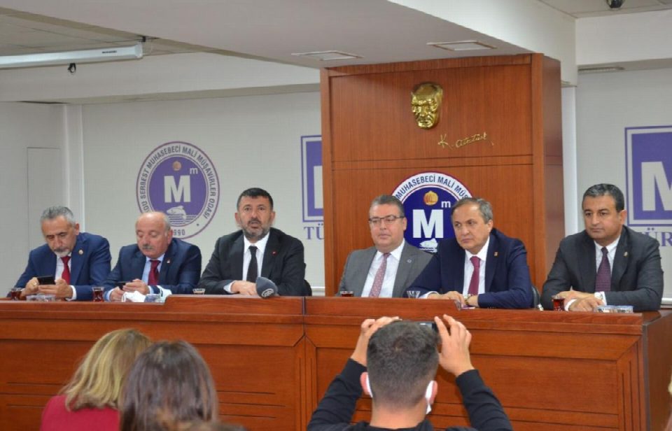 CHP Heyetinden Ordu Serbest Muhasebeci Mali Müşavirler Odasına ziyaret