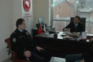 İLÇE EMNİYET MÜDÜRÜ AKARR17;DAN FAGİAD'A ZİYARET