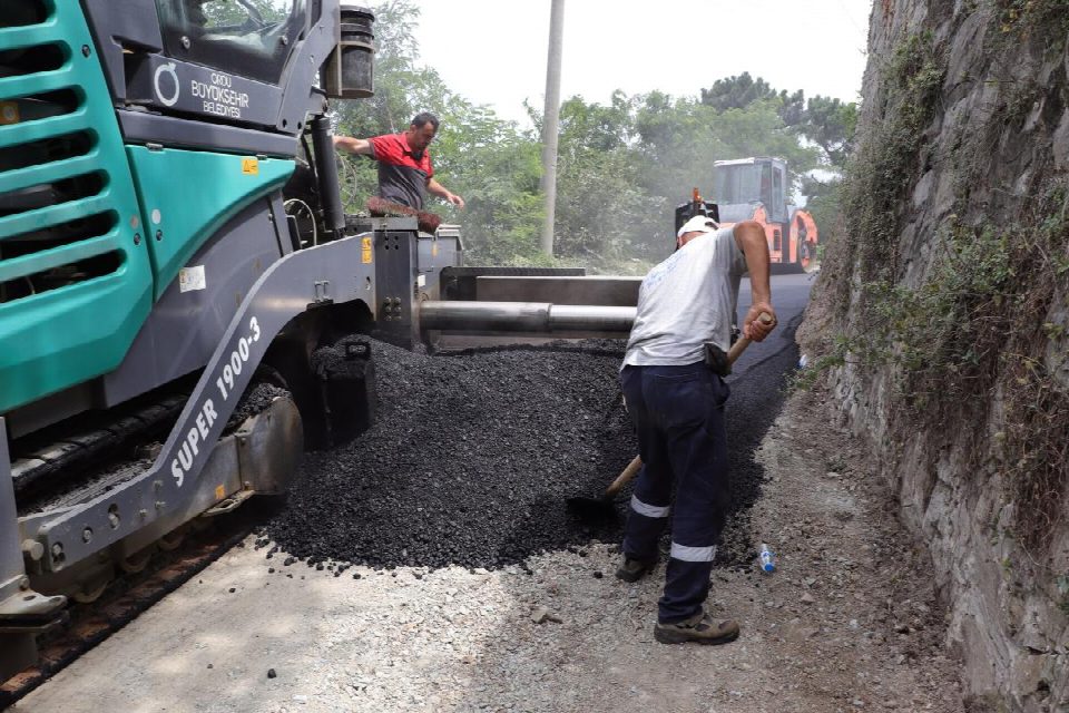 ORDU’NUN MİSAFİR ODASINA SICAK DOKUNUŞ... ESKİ BOZTEPE YOLU MODERNLEŞİYOR
