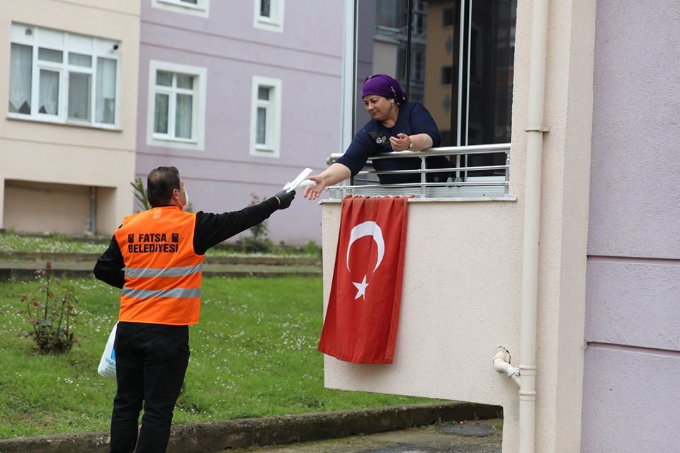 40 bin haneye maske seferberliği