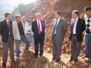 HEYELAN BÖLGESİNDE İNCELEMEDE BULUNDULAR