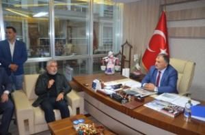 MİLLETVEKİLİ ÇANAK'DAN BAŞKAN BAŞ'A ZİYARET