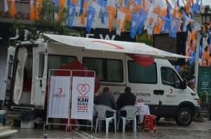 Kızılay Kan Alım Aracı Fatsa'da