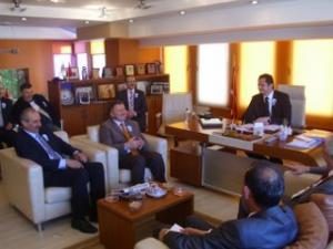 Vergi Haftası Nedeniyle Defterdardan Ticaret Odası ve Ticaret Borsasına Ziyaret