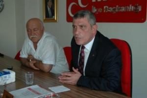 MHP İZMİR İL BAŞKANI MÜSAVVAT DERVİŞOĞLU: "BAŞBAKAN SAHTE GÖZYAŞLARININ KARŞILIĞINI 12 EYLÜL'DE ALACAKTIR"