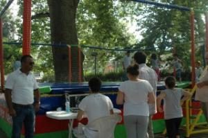 TRAMBOLİNE BÜYÜK İLGİ