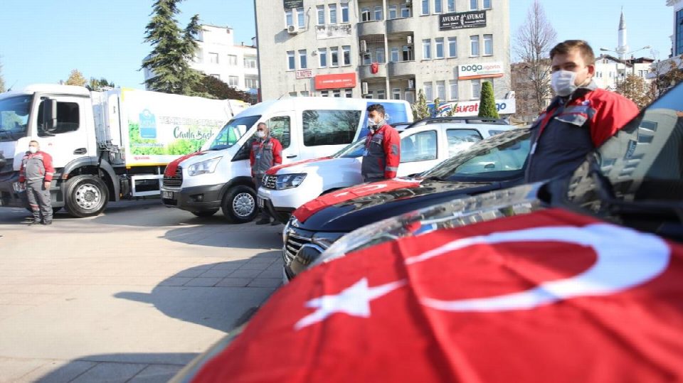 Fatsa belediyesi araç parkına yenilerini ilave etti