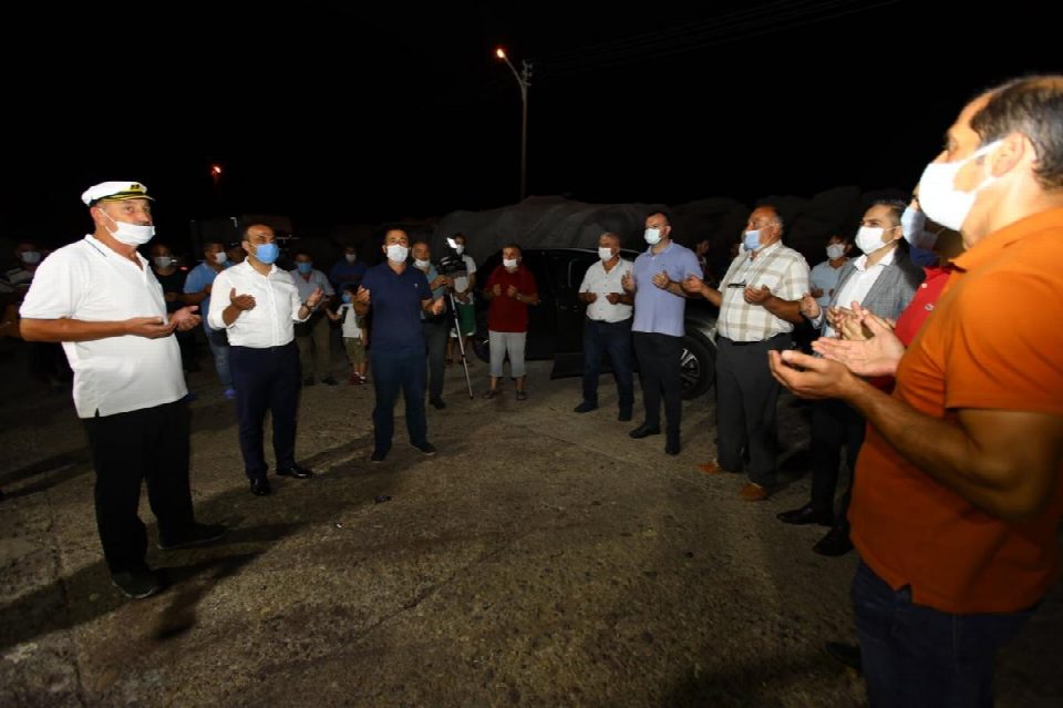“Vira bismillah” diyen balıkçılar denize dualarla uğurlandı