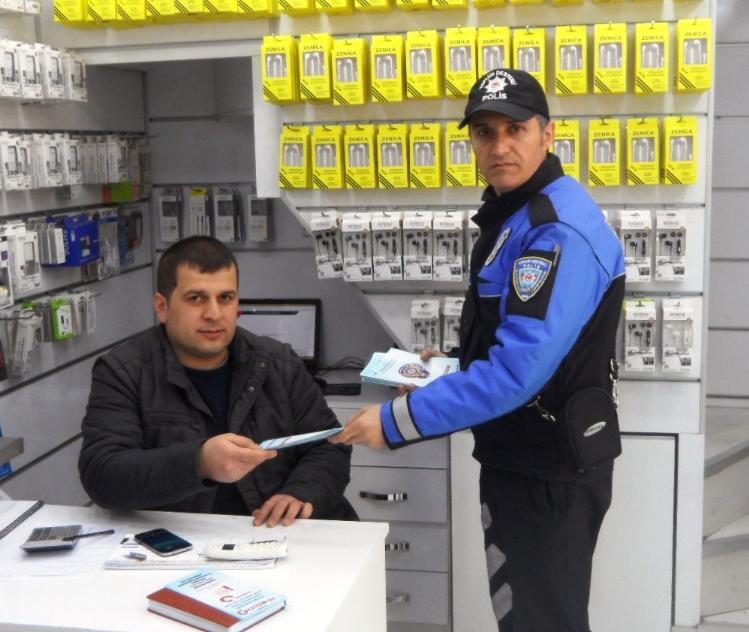 Emniyetten broşürlü uyarı