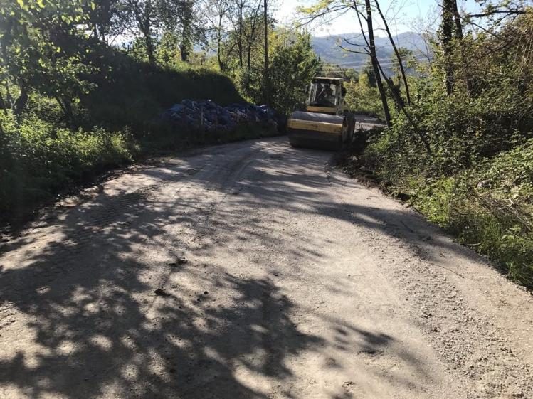 Belediye yol çalışmaları aralıksız sürüyor