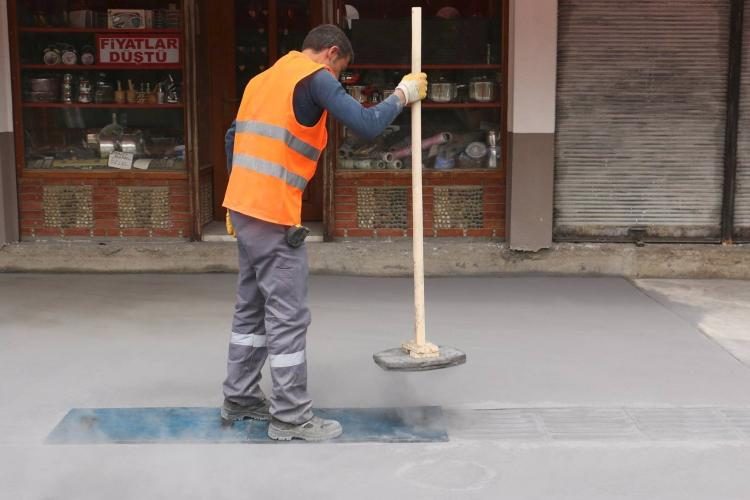 Baskı beton çalışmaları beğenildi