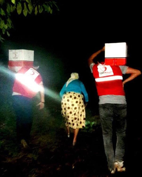 Kızılay’ın ramazan yardımları sürüyor