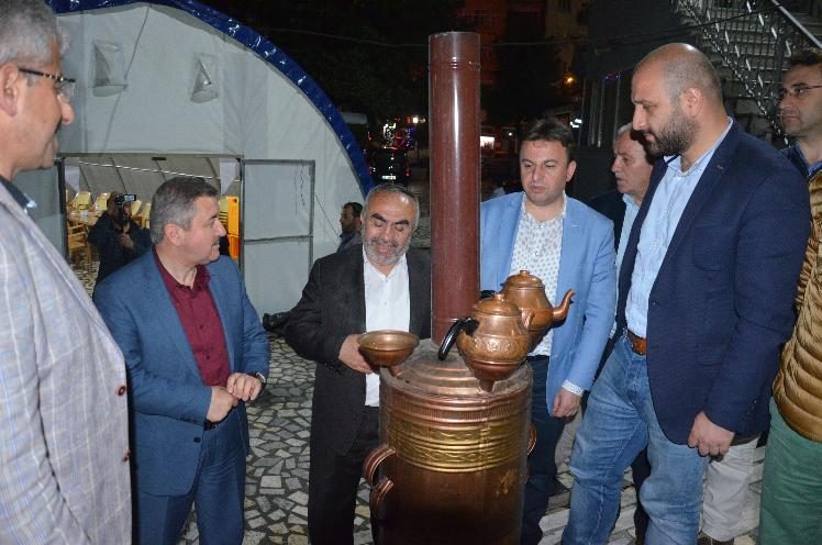 Bu da sahur çadırı...