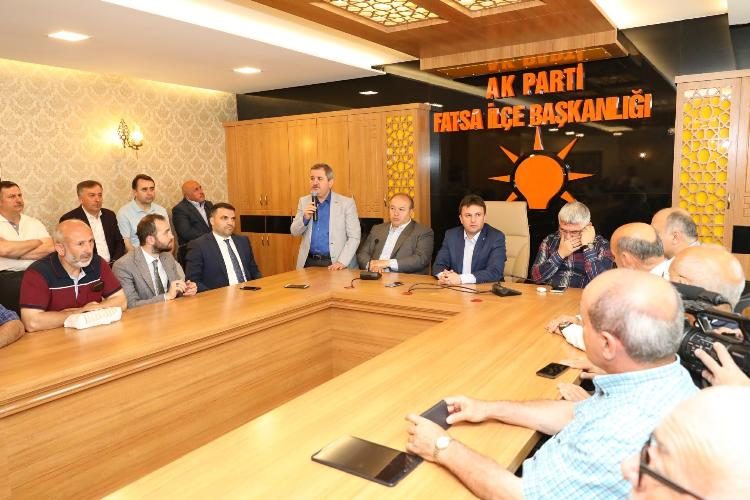 AK Parti İlçe teşkilatı bayramlaştı