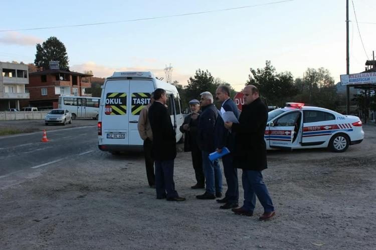 Fatsa’da okul servisleri denetlendi
