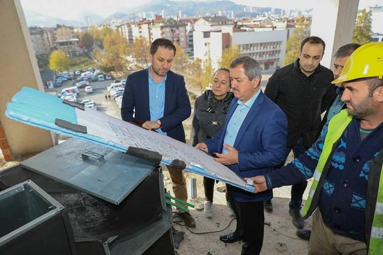 Fatsa'nın Selçuklu mimarisindeki belediye binası 2018'de tamam
