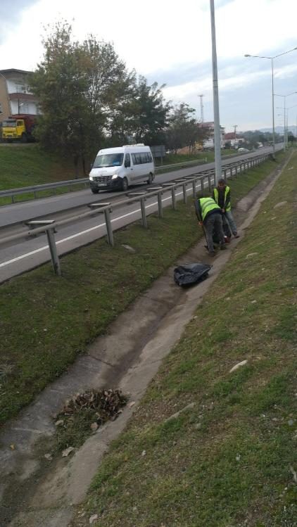 Ordu yollarında temizlik seferberliği