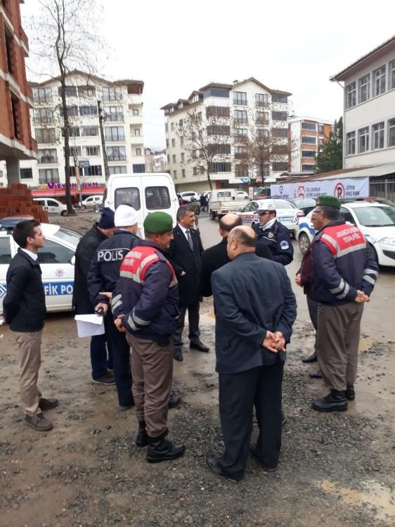 Özel öğrencilerin servisleri denetlendi