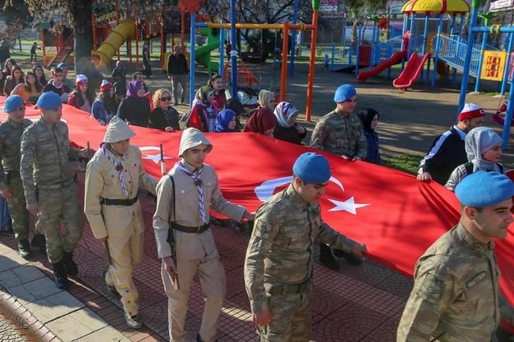 Ordu Sarıkamış şehitleri için yürüdü