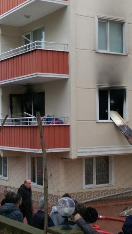 Fatsa’da ev yangını