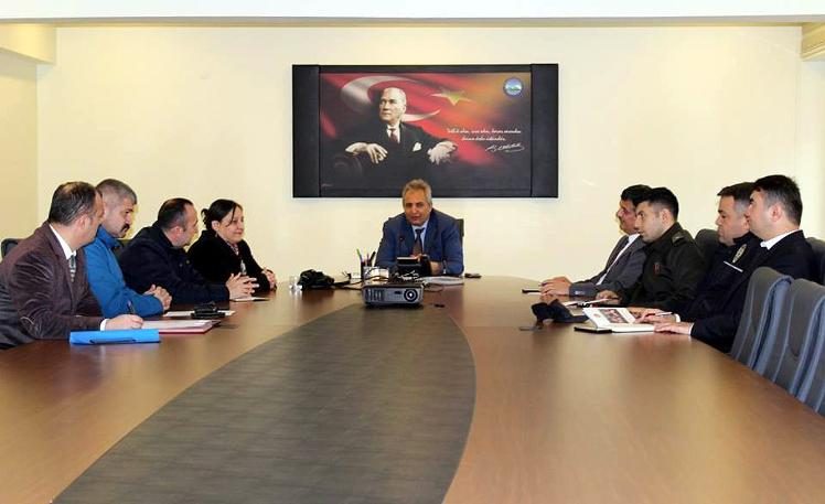 Üniversite güvenlik toplantısı yapıldı
