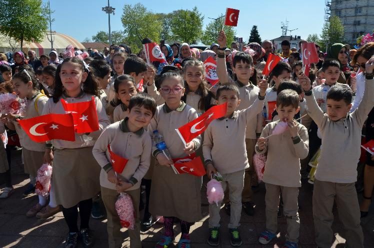 Fatsa'da 23 Nisan coşkuyla kutlandı