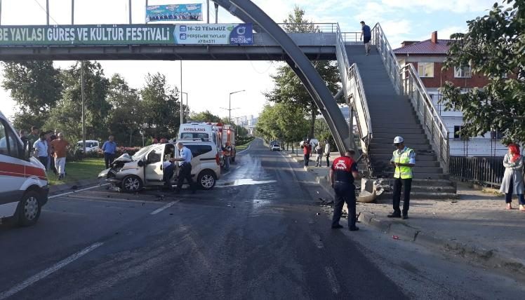 Fatsa’da trafik kazası: 5 yaralı