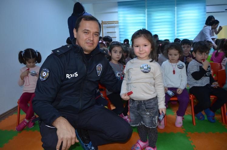 Fatsa'da öğrencilere uygulamalı trafik eğitimi