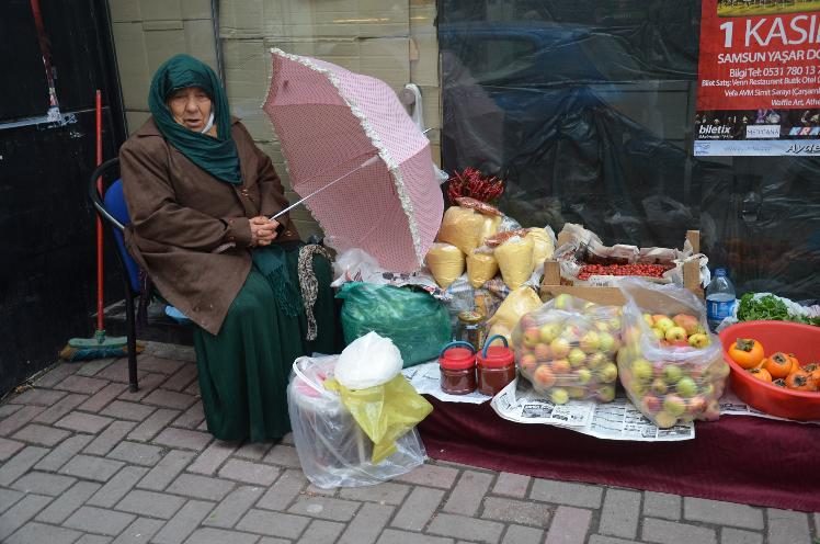 Şerife ninenin soğukla imtihanı