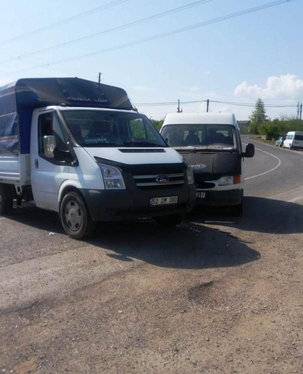 Fatsa’da trafik kazası: 8 yaralı