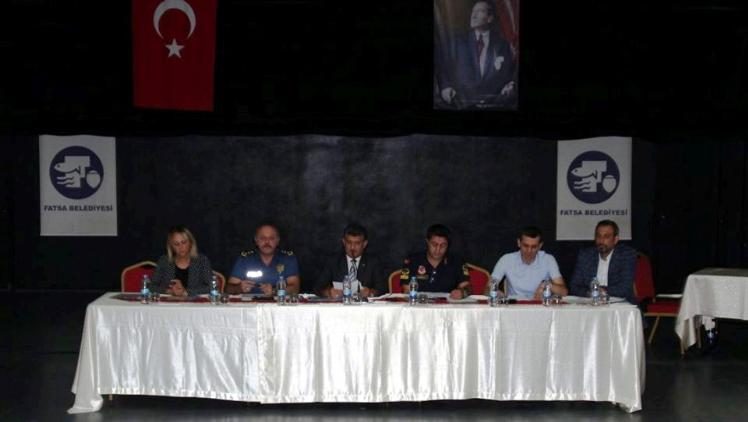 Fatsa'da okul güvenliği toplantısı