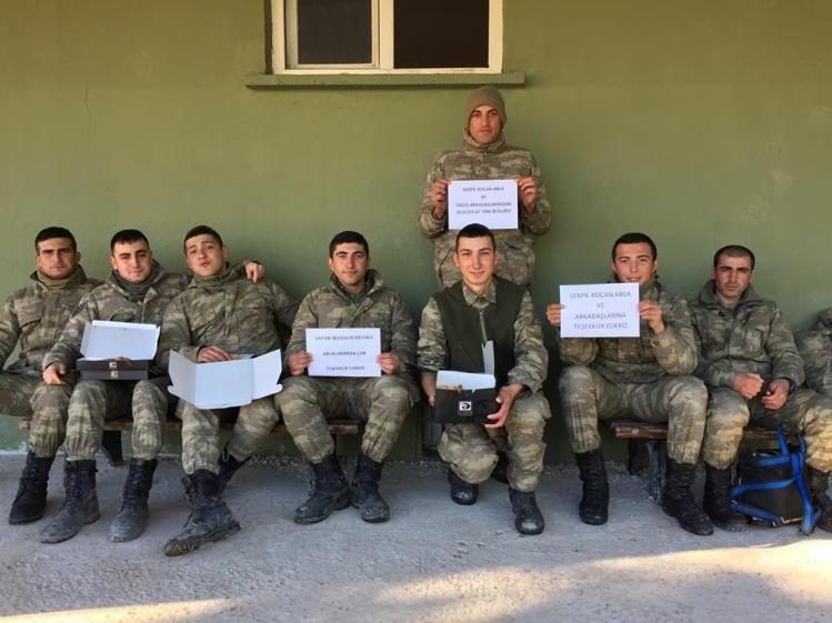 Fatsa’dan sınırdaki Mehmetçiklere yiyecek