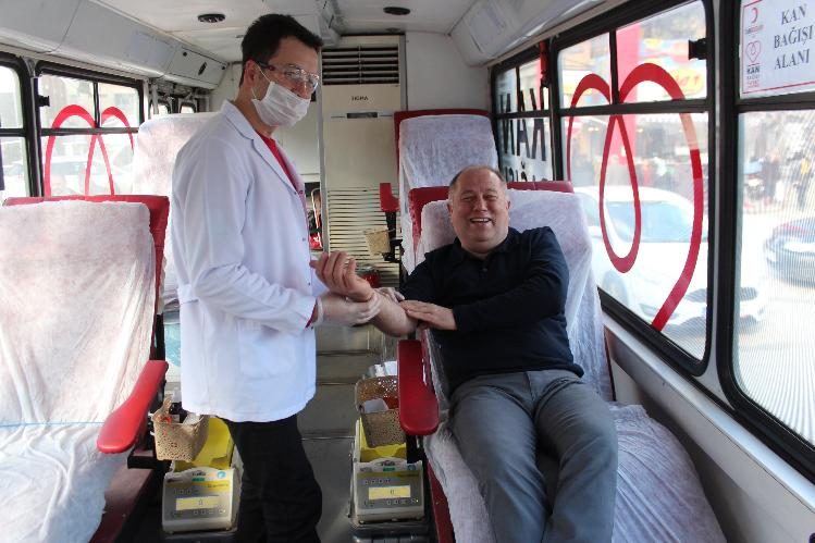 Ordulular kan bağışına alıştı